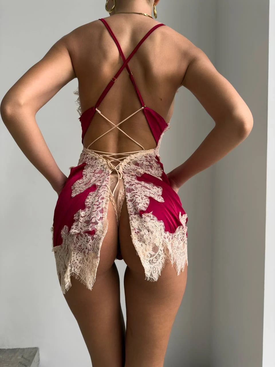 Alexis Luxury Babydoll Red – TenneSecret Babydoll