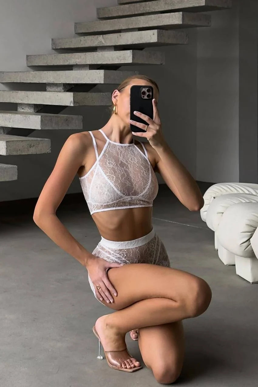 AURA IVORY BRALET SET – TenneSecret Bra & Bralet Takımları