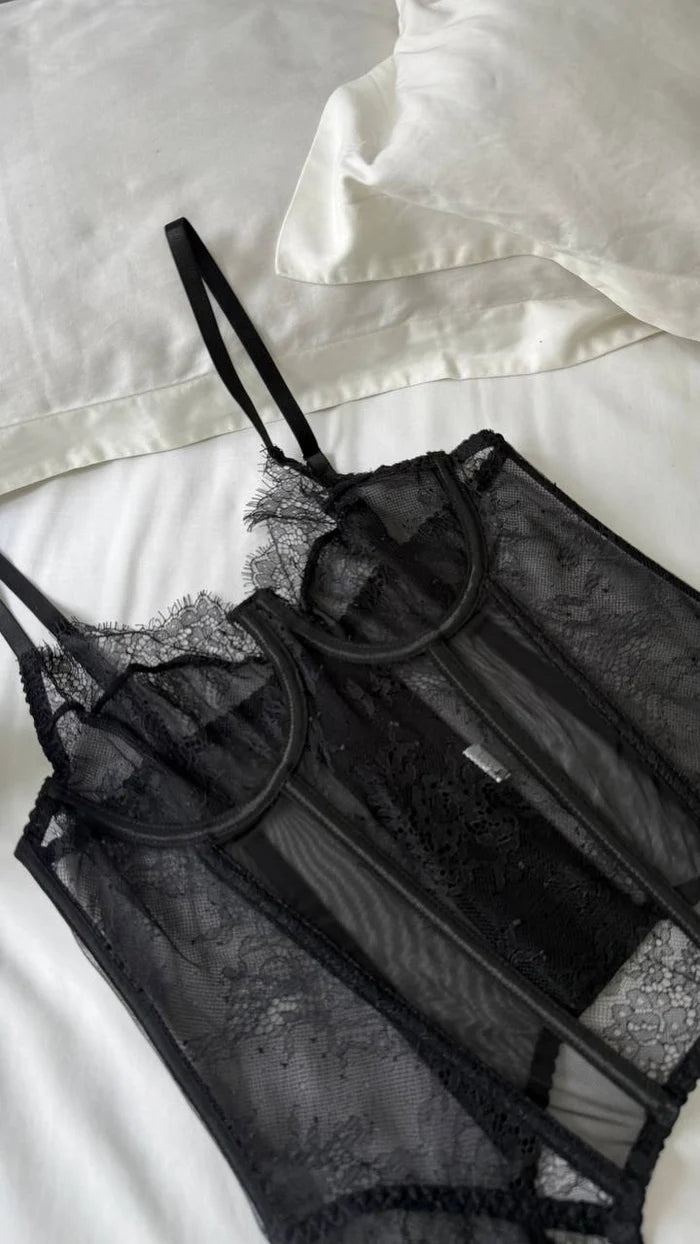 BLACK ELITE SET – TenneSecret Bra & Bralet Takımları