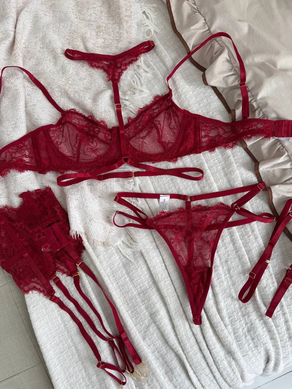 BURGUNDY ECLIPSE JARTIYER SET – TenneSecret Jartiyer Takımları