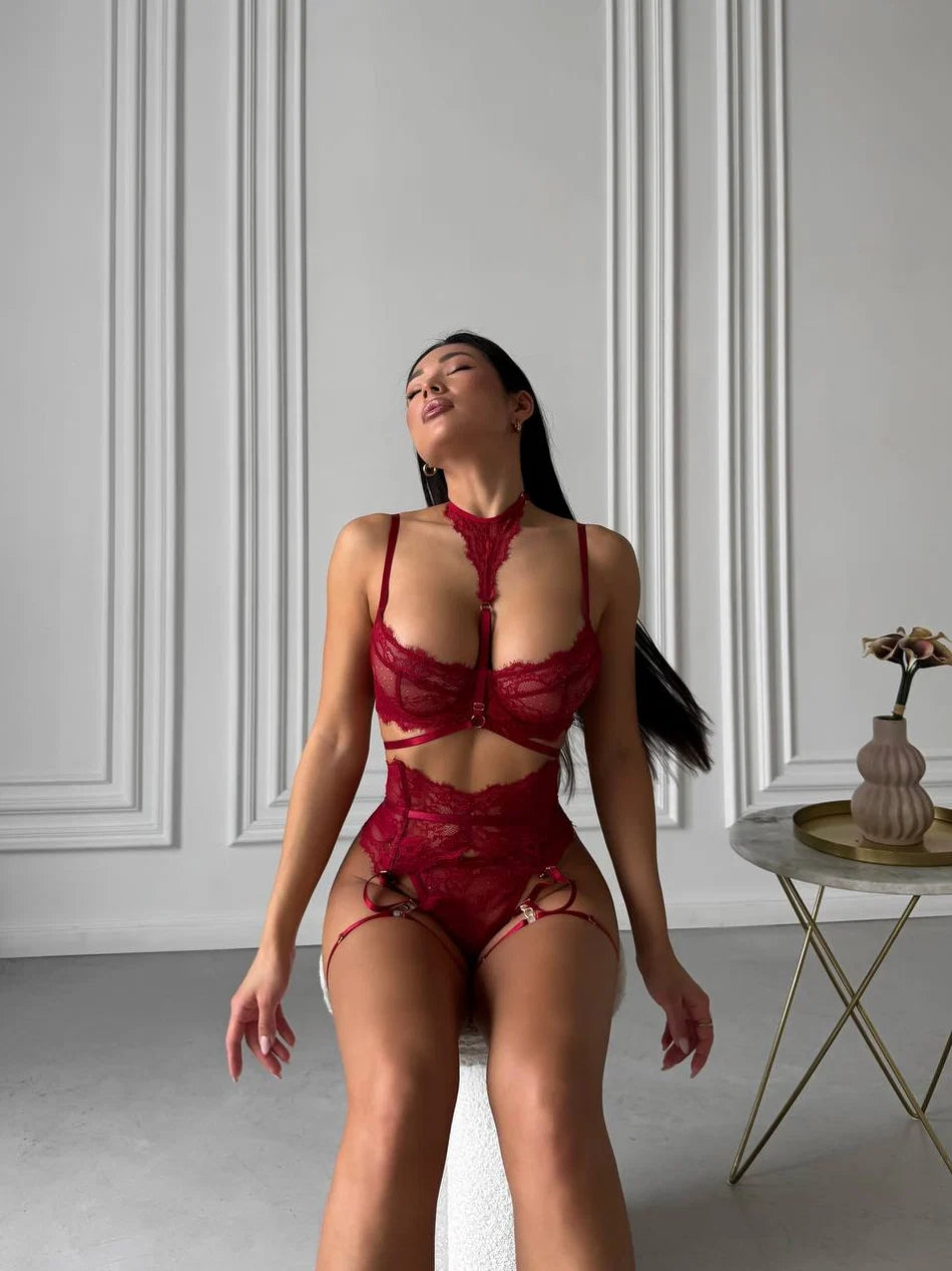 BURGUNDY ECLIPSE JARTIYER SET – TenneSecret Jartiyer Takımları