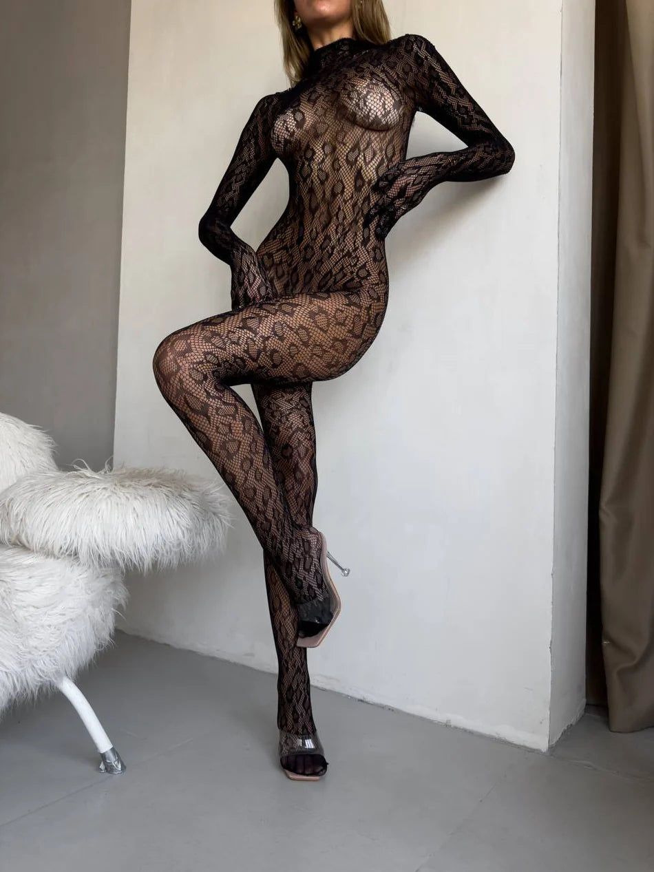MIDNIGHT SERPENT BODYSTOCKING
