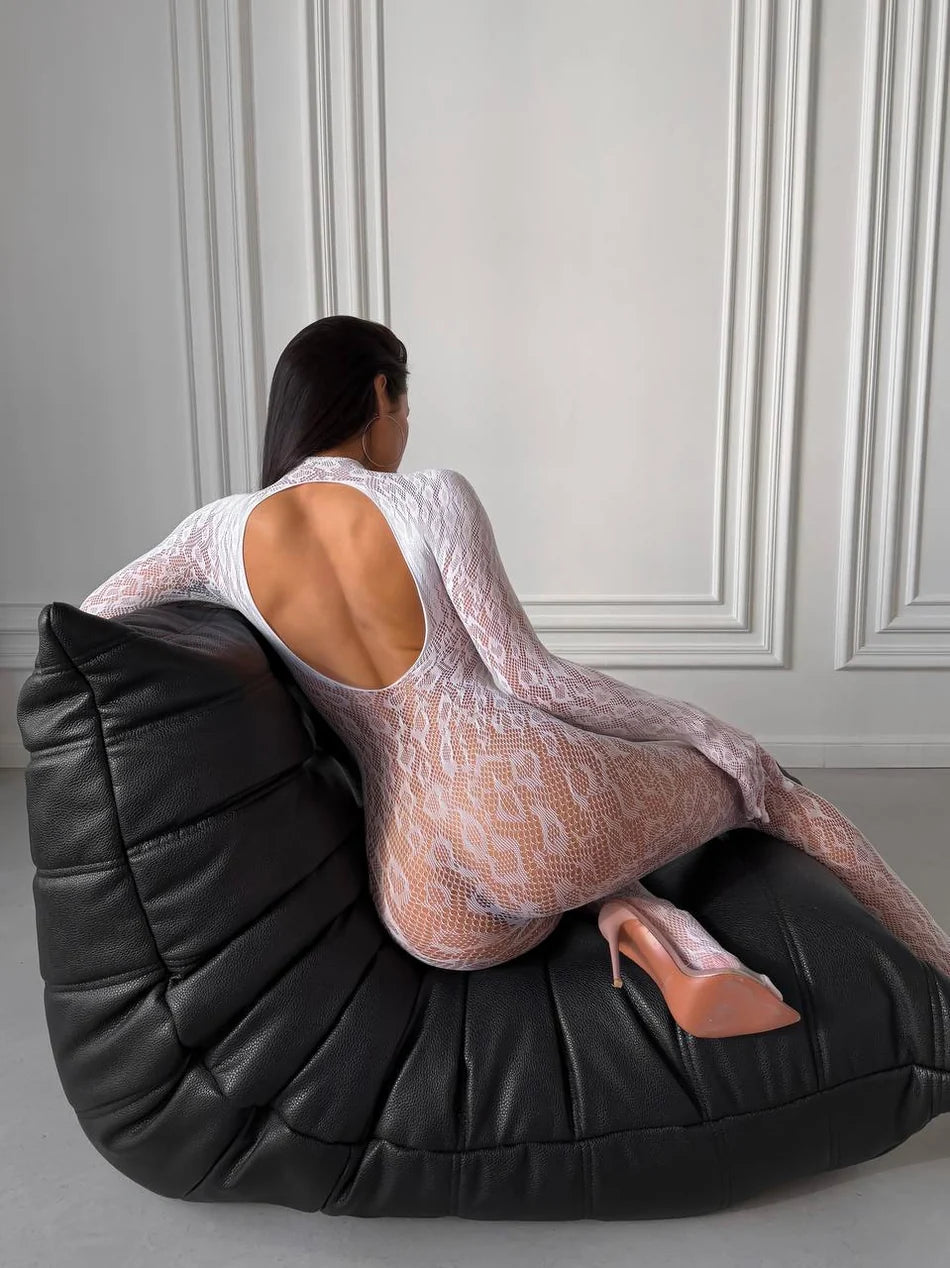 MOONLIT SERPENT BODYSTOCKING