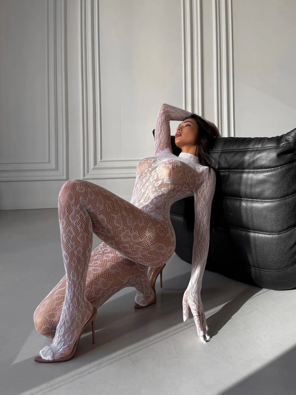 MOONLIT SERPENT BODYSTOCKING