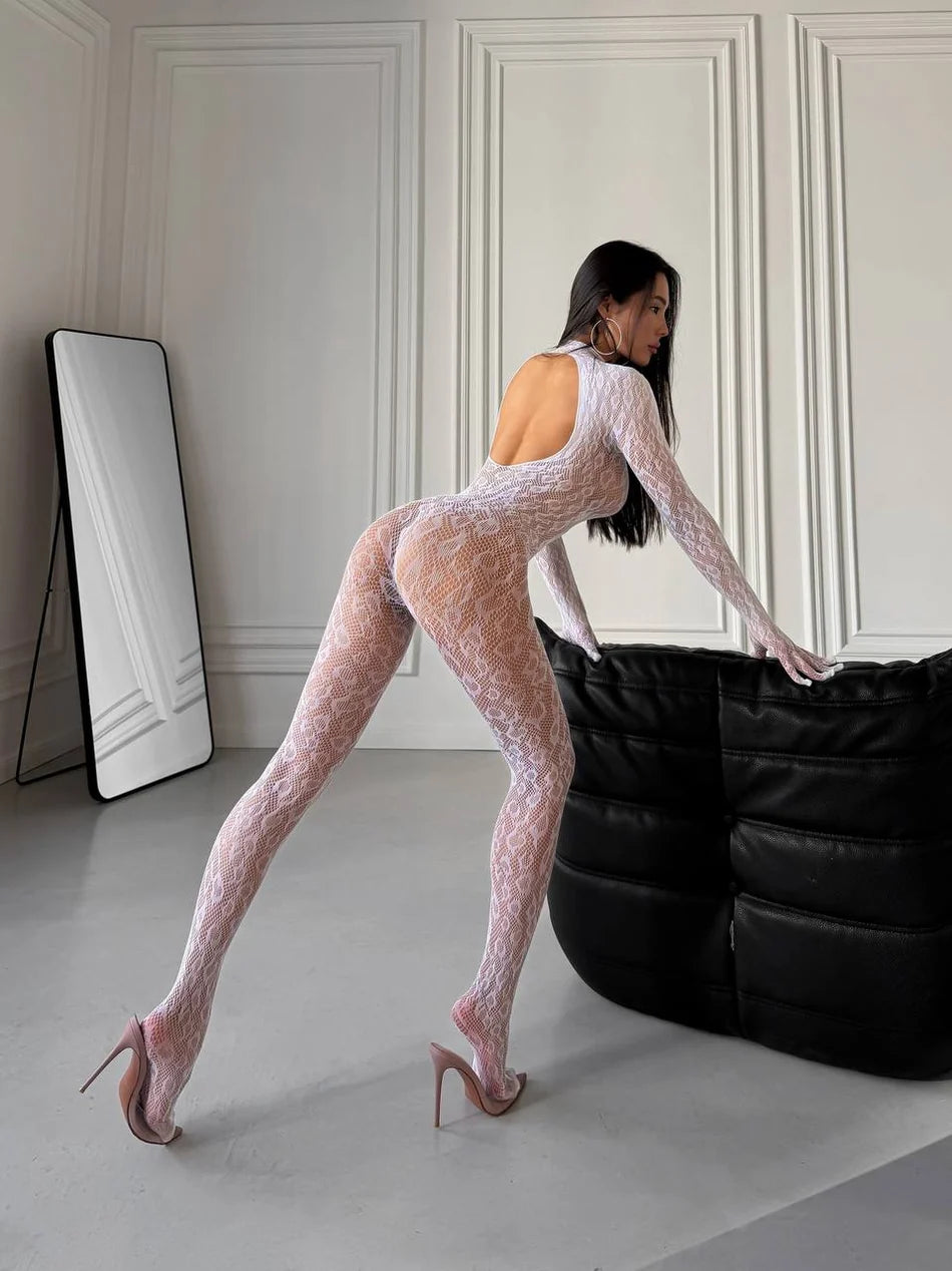 MOONLIT SERPENT BODYSTOCKING