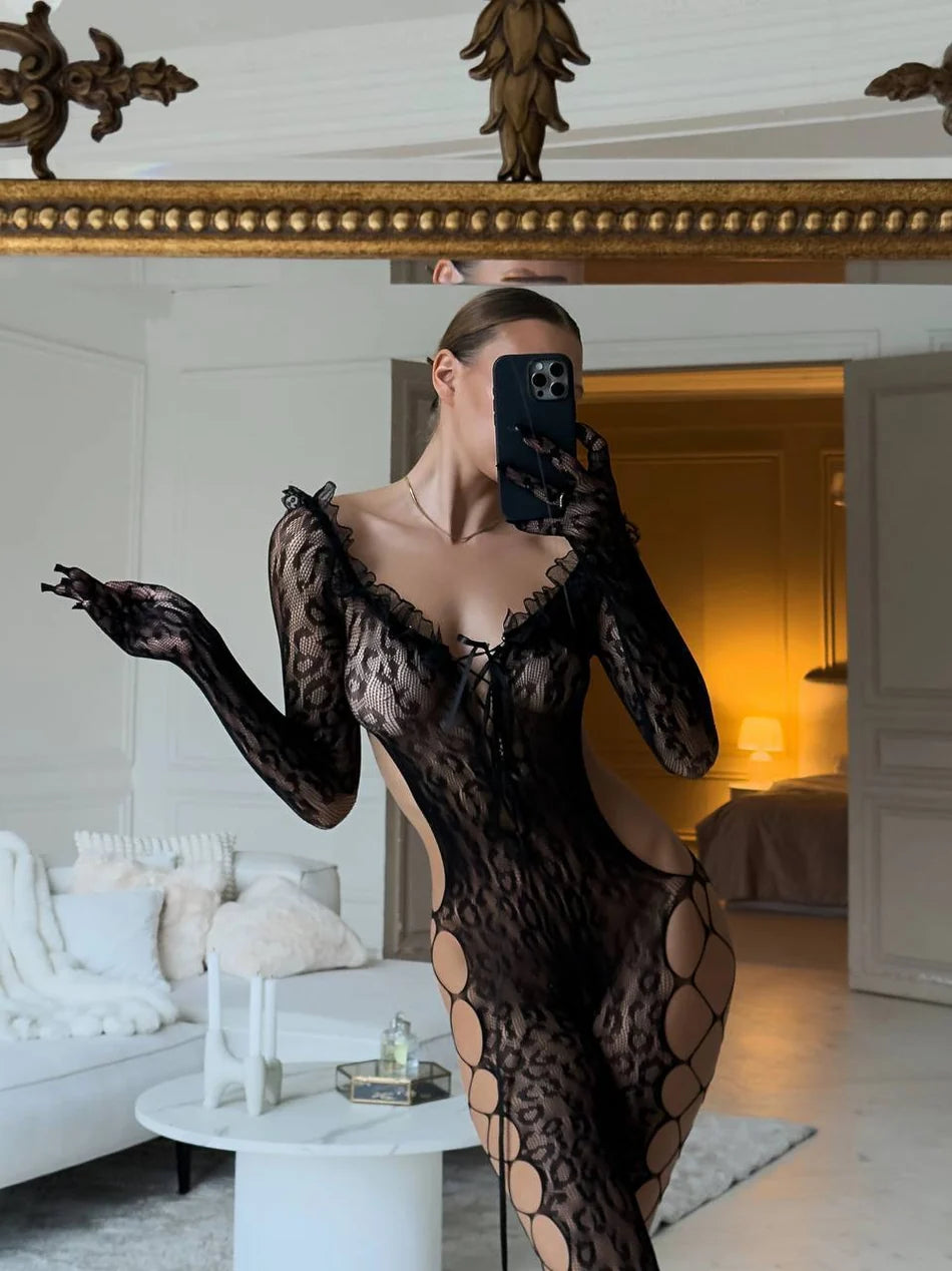 NOIR SEDUCTION BODYSTOCKING