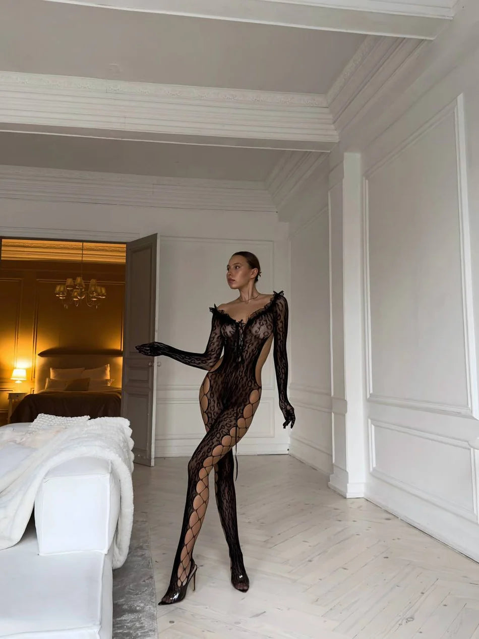 NOIR SEDUCTION BODYSTOCKING