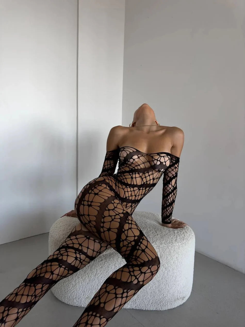 NOIR VENOM BODYSTOCKING
