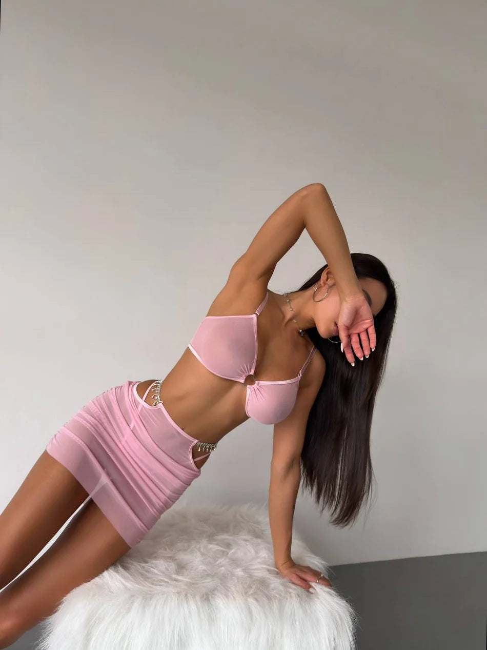 PINK AMOUR BRALET TAKIM – TenneSecret Bra & Bralet Takımları