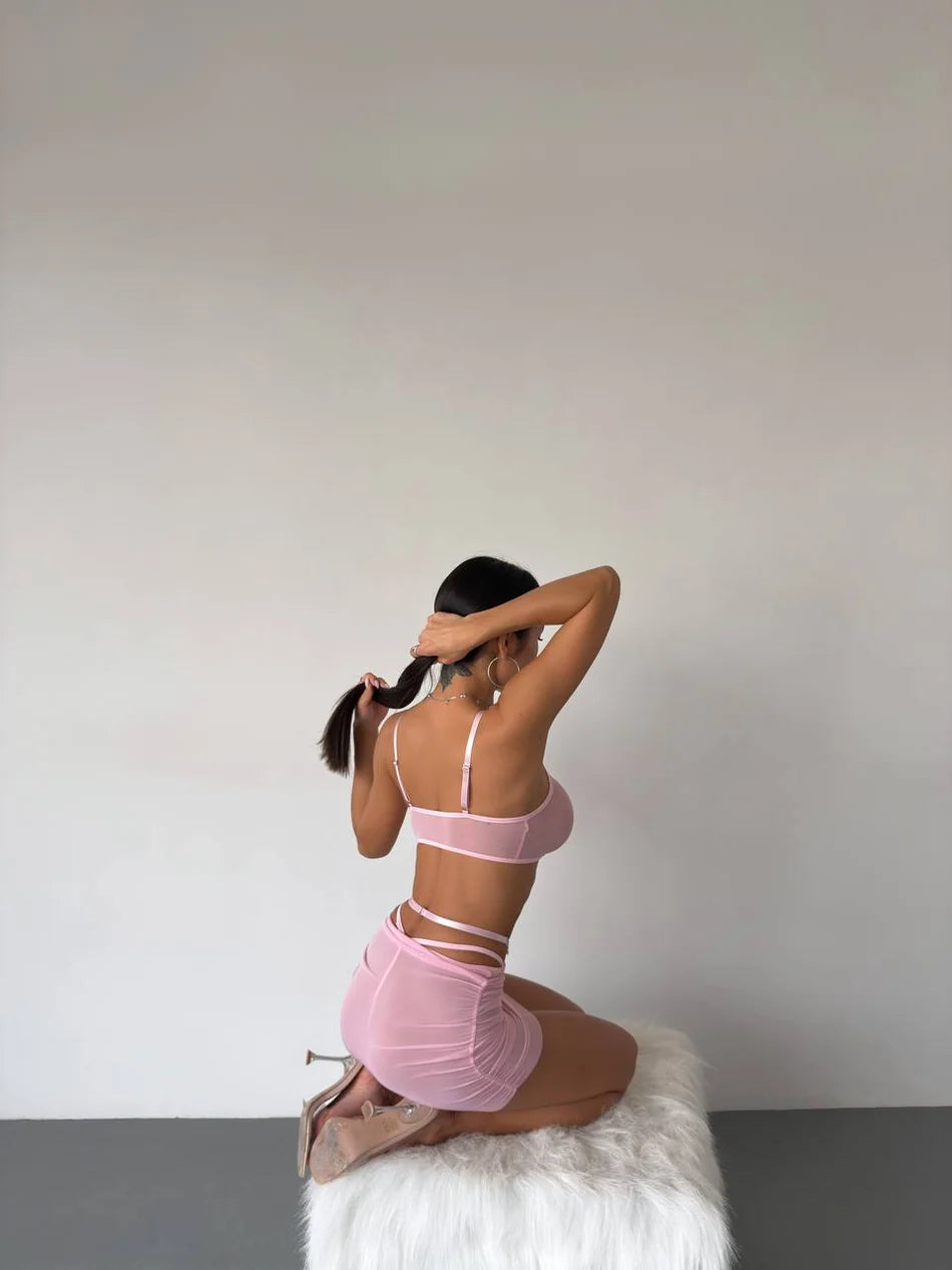 PINK AMOUR BRALET TAKIM – TenneSecret Bra & Bralet Takımları