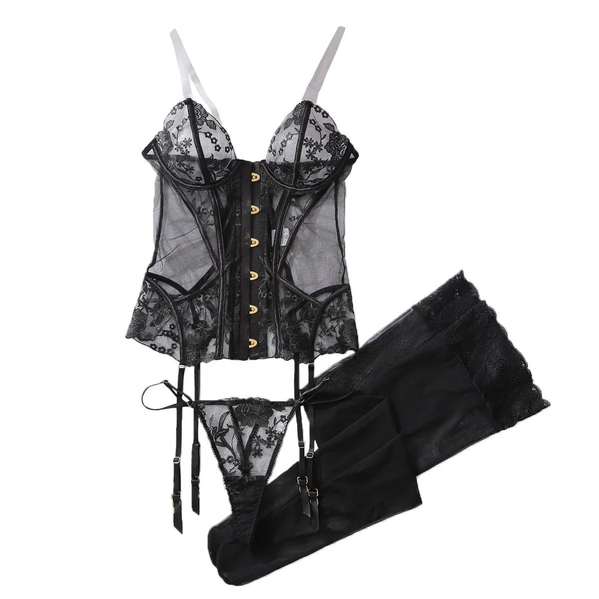 RAVENELLE CORSET SET (ÇORAP DAHİL) – TenneSecret Korse & Büstiyer