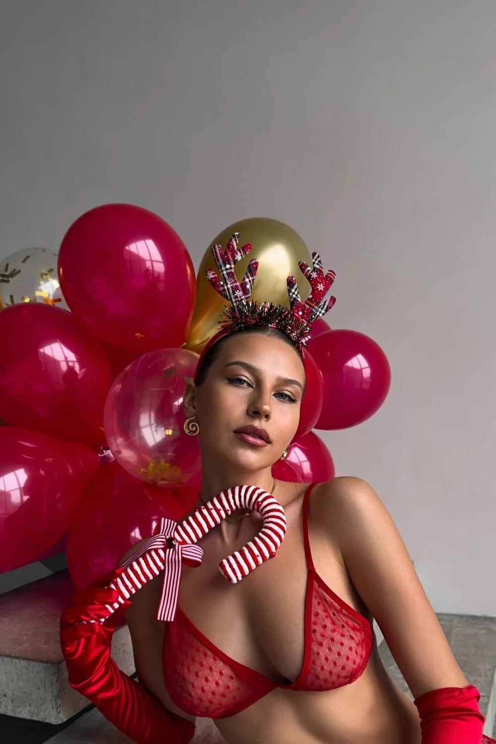 LOVICIOUS RED VEIL JARTIYER SET – TenneSecret Jartiyer Takımları