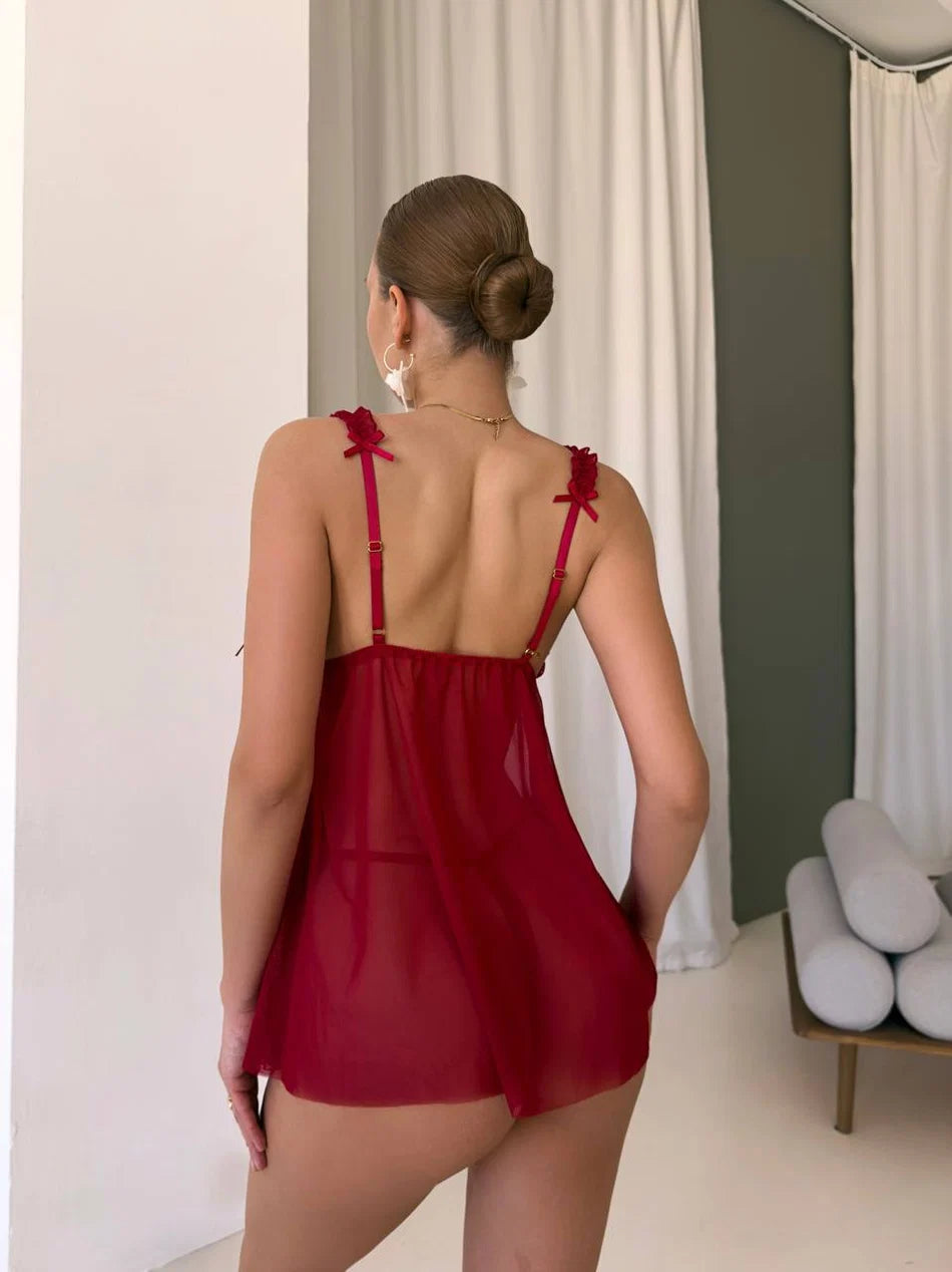 RUBY DESIRE BABYDOLL – TenneSecret Babydoll